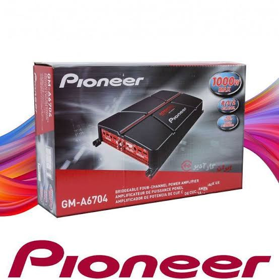 آمپلی فایر خودرو پایونیر مدل GM-A6704 اصلی