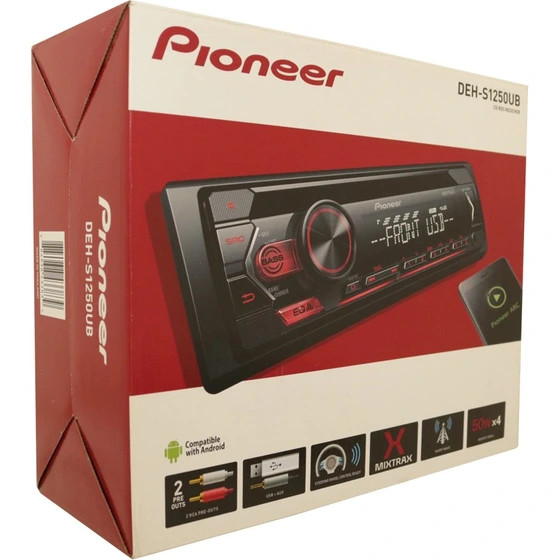 پخش خودرو پایونیر مدل DEH-S1250UB