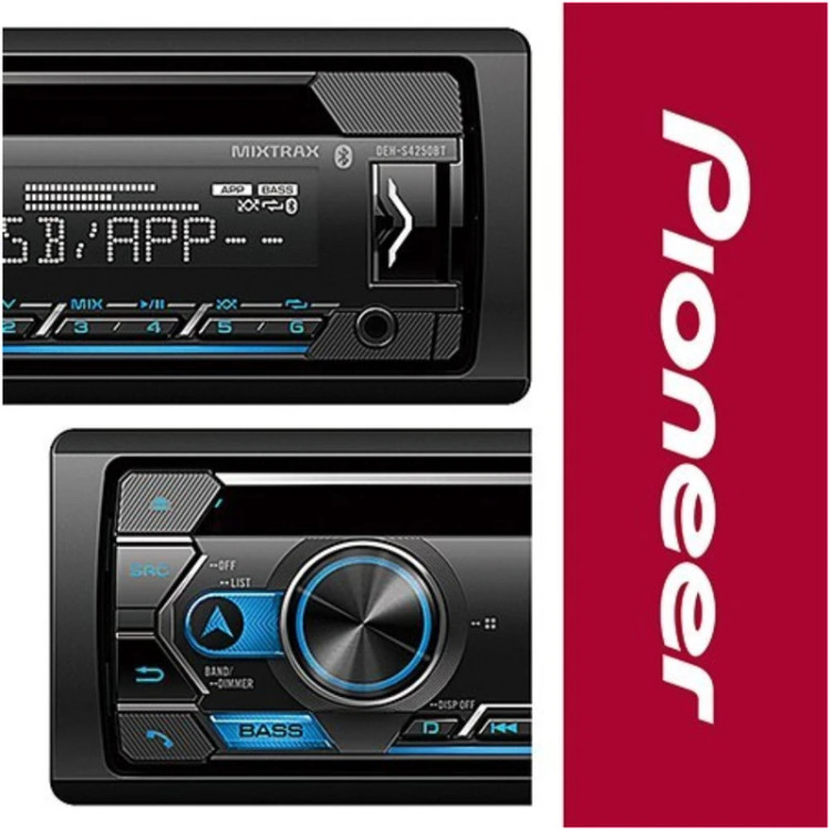 پخش خودرو پایونیر مدل DEH-S4250BT اصلی