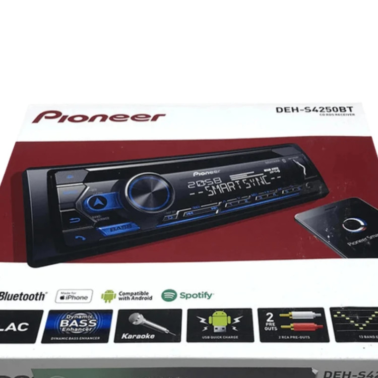 پخش خودرو پایونیر مدل DEH-S4250BT اصلی