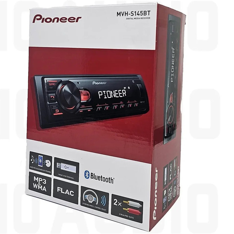 پخش خودرو پایونیر مدل MVH-S145BT بلوتوثی