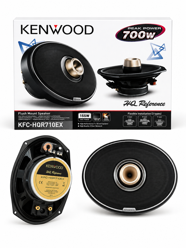بلندگو بیضی کنوود KFC-HQR710EX ظرفیت ۷۰۰ وات ویتنام