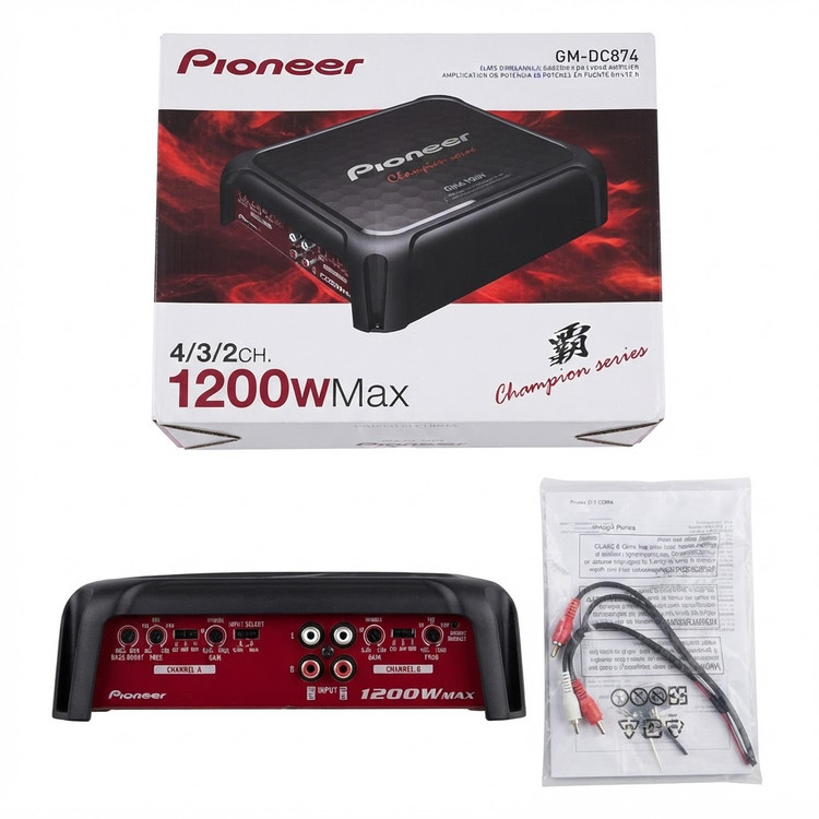 آمپلی فایر پایونیر مدل GM-DC874