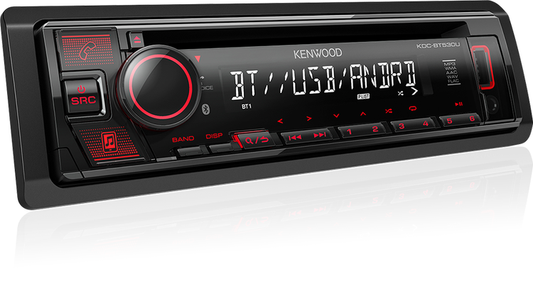 رادیو پخش خودرو کنوود مدل kenwood KDC-BT530U