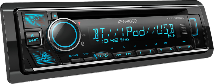 پخش خودرو کنوود مدل kenwood KDC-BT660U