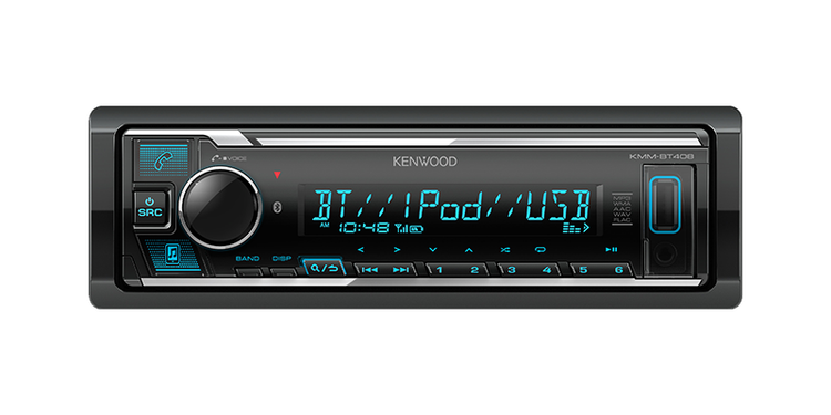 پخش خودرو کنوود مدل kenwood KMM-BT408