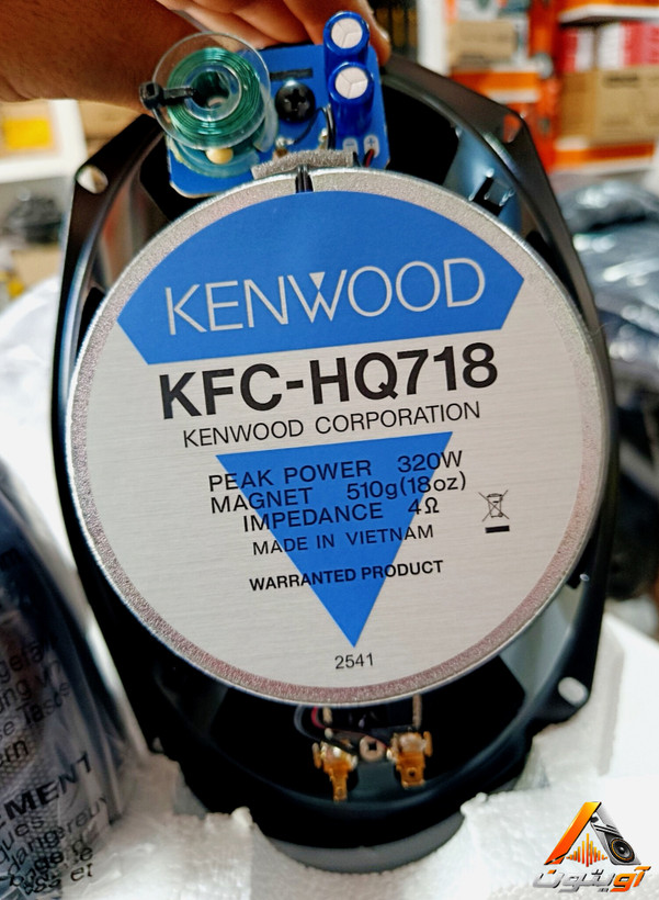 اسپیکر خودرو کنوود مدل KFC-HQ718 اصلی ویتنام